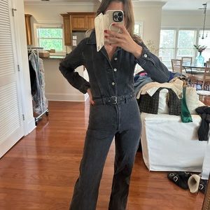 Zara denim jumpsuit